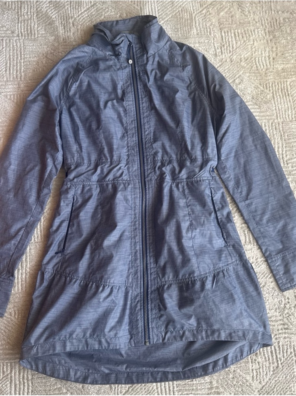 Athleta Slate Blue Utility Jacket